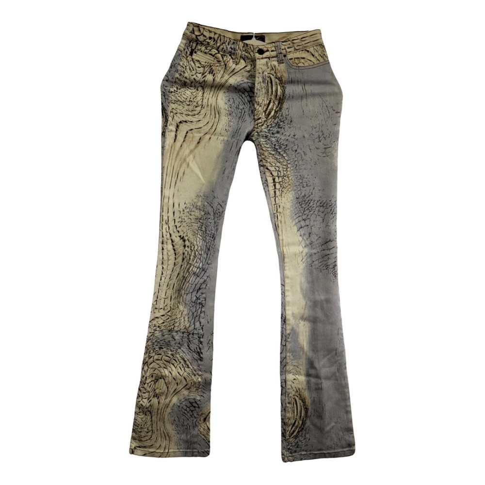 Roberto Cavalli Printed Jeans